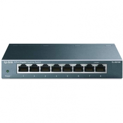 TP-Link TL-SG108 Switch No Administrado 8 Puertos Gigabit Ethernet