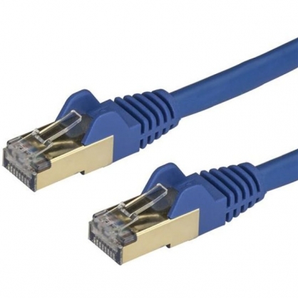 StarTech Network Cable Snagless Cat 6A 1.5m Blue