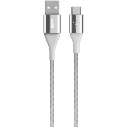 Belkin Cable MIXIT DuraTek de USB-C a USB-A 1.2m Plata