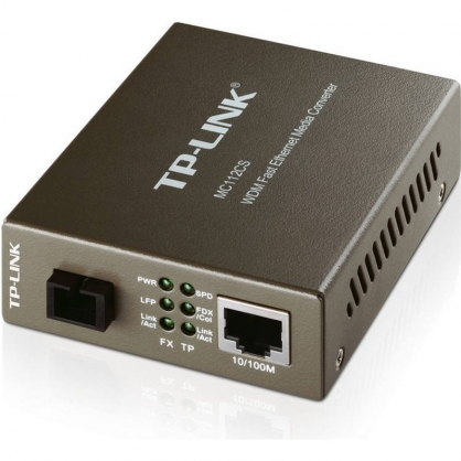 TP-LINK MC112CS Convertidor Multimedia WDM de 10/100Mbps