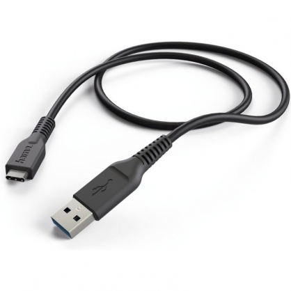 Hama Cable USB Tipo-C - USB 3.1 1m Negro