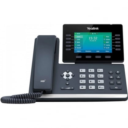 Yealink SIP-T54W Telfono IP Negro