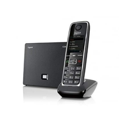 Gigaset C530 IP - Telfono Inalmbrico con Tecnologa IP, Compatible SIP, Manos Libres, Pantalla en color