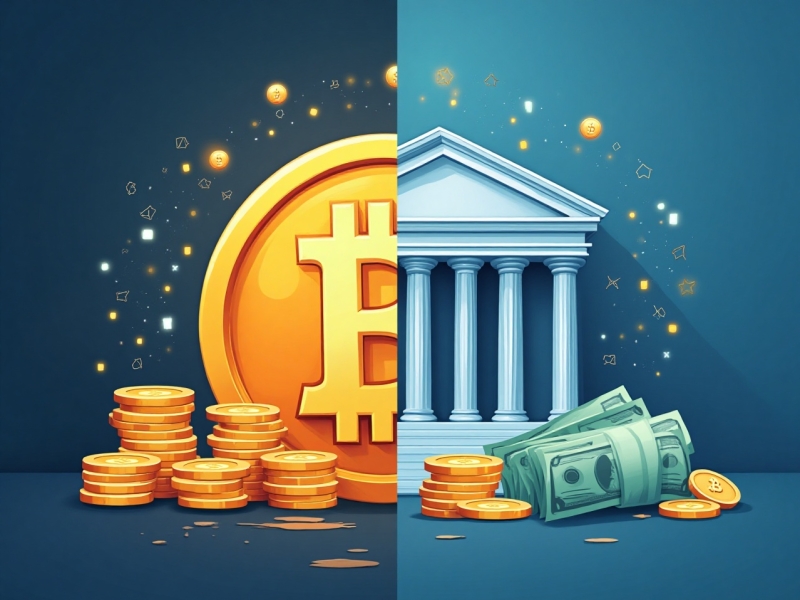 Criptomonedas vs dinero tradicional: ¿en qué se diferencian? Criptomonedas vs dinero tradicional: ¿en qué se diferencian?