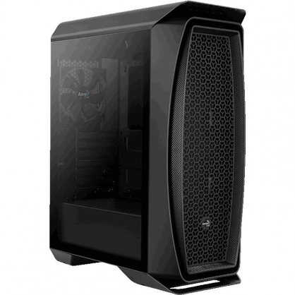 Aerocool Aero One Cristal Templado USB 3.1 Negra