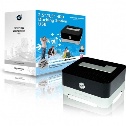 Conceptronic 2.5"/3.5" HD Docking Station USB 2.0