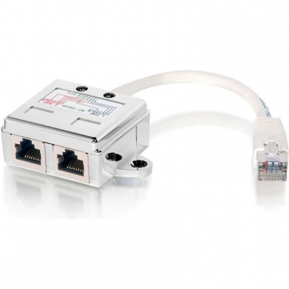 Duplicador Conector de red RJ45 Cat 5e