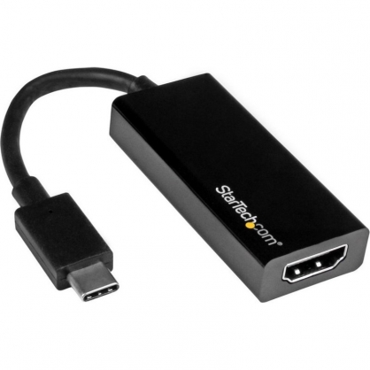 Startech Adaptador USB Tipo-C a HDMI 4K 30Hz Negro