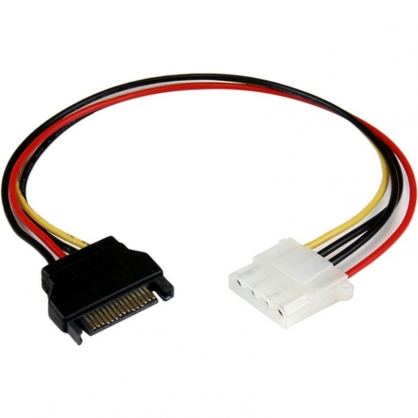 Cable adaptador SATA 15 Pines a Molex 4 Pines.