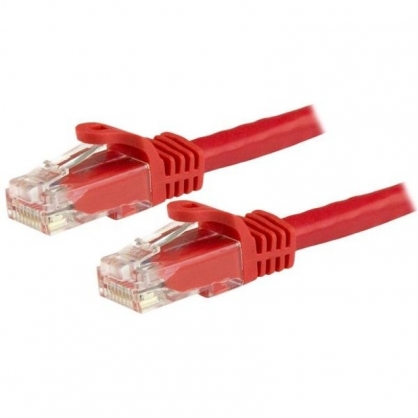 StarTech Cable de Red UTP Snagless Cat6 7.5m Rojo