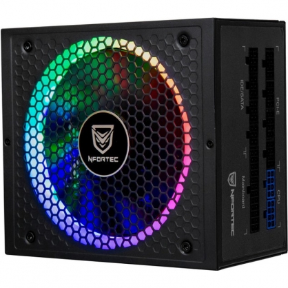 Fuente de alimentación PC - Sagitta X 850W NFORTEC, Negro