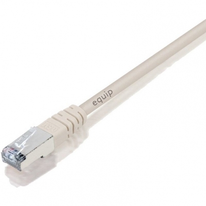 Equip Cable de Red RJ45 F/UTP Cat.5e Beige 5m