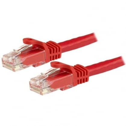 StarTech Network Cable UTP Snagless Cat6 1.5m Red