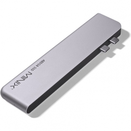 Minix Neo Storage Pro Hub de Almacenamiento SSD Multipuerto USB-C para MacBook