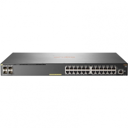 Aruba 2540 Switch Gestionable 24 Puertos Gigabit PoE+ 370W + 4 SFP+