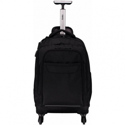 Totto Pavon Rolling Backpack for Laptop up to 14 & quot; Black