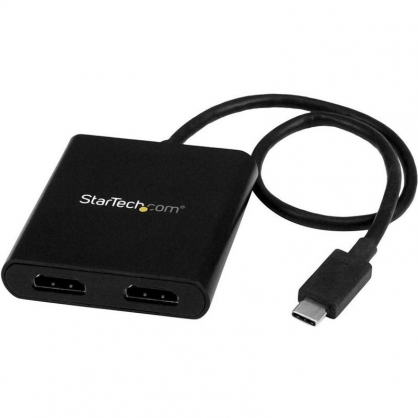 Startech Splitter MST USB-C a HDMI 2 Puertos