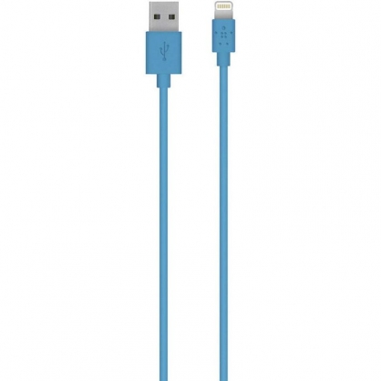 Belkin Cable USB/Lightning Azul para iPhone 1.2m Azul