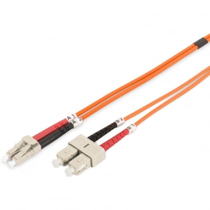 Digitus Cable de Conexin de Fibra ptica Multimode OM2 LC/SC 2m