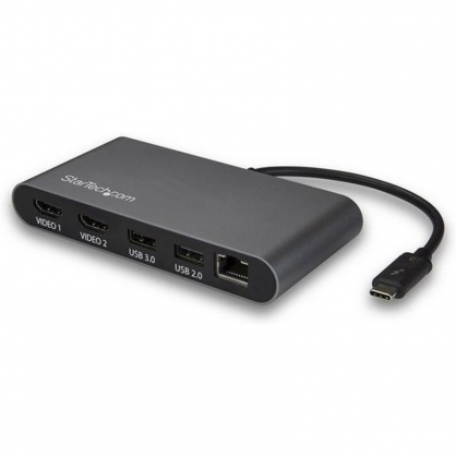 Startech Mini Dock Thunderbolt 3 para Doble Pantalla de 4K con HDMI