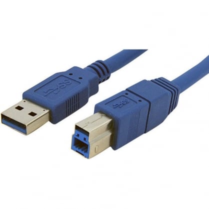 Equip Cable USB3.0 AM/BM 1.8m Azul