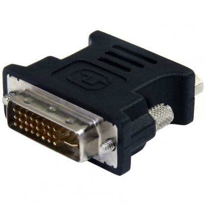 Startech Adaptador DVI-I a VGA Macho/Hembra Negro