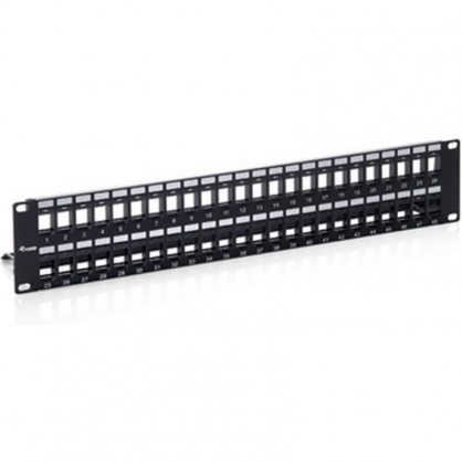 Equip Panel Parcheo 48 Conectores Cat6 2U