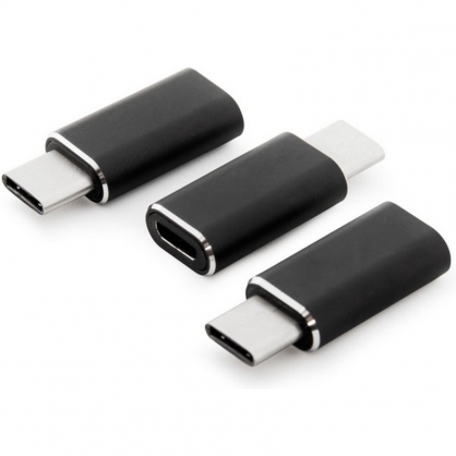 Adaptador MicroUSB a USB-C Pack x3