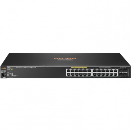 Aruba 2530 Switch Gestionable 24 Puertos Gigabit PoE+ 195W + 4 SFP