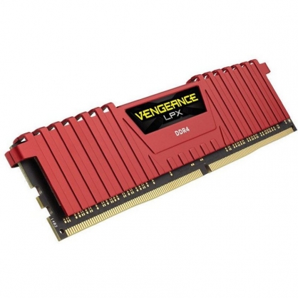 Corsair Vengeance LPX Red DDR4 2400 PC4-19200 8GB 1x8GB CL16