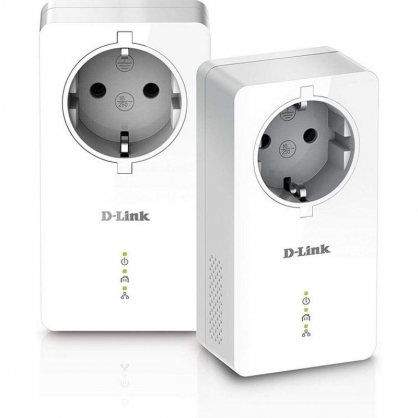 D-Link AV2 1000 HD Powerline Passthrough Starter Kit