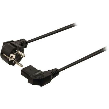 Cable de Alimentacin ANGULADO Schuko - IEC de 1,8 Mts