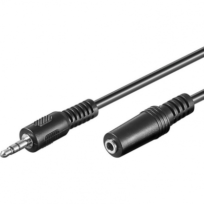 Cable Alargador de Auriculares Minijack Macho/Hembra 10m