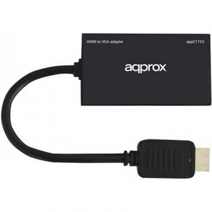 Approx Adaptador HDMI a VGA con Salida de Audio V2