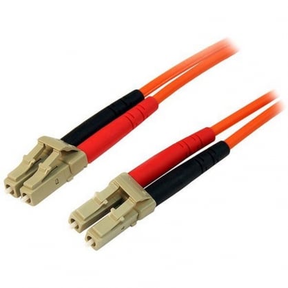 Startech 50/125 LC-LC Multimode Duplex Fiber Optic Patch Cable 2m