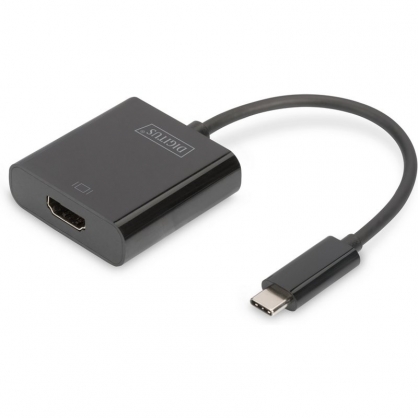 Digitus Adaptador USB Type-C a HDMI 4K/30Hz Negro