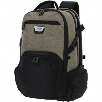 Totto Hybrid Laptop Backpack 15.4 & quot; Brown / black