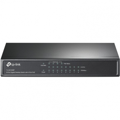 TP-Link TL-SG1008P Switch de Escritorio 8 Puertos Gigabit con 4 Puertos PoE