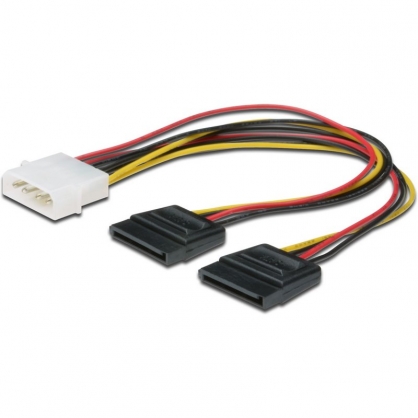 Digitus Duplicador de Alimentacin Molex/SATA 0.2cm