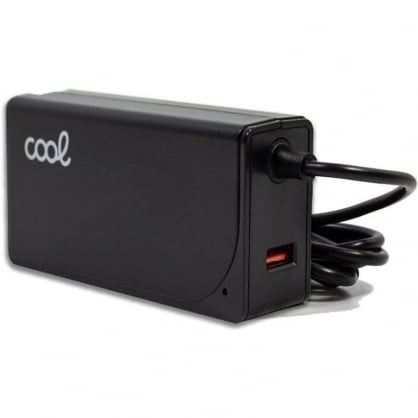 Cool Cargador Universal Automtico USB-C 65W + 11 Conectores para Porttiles