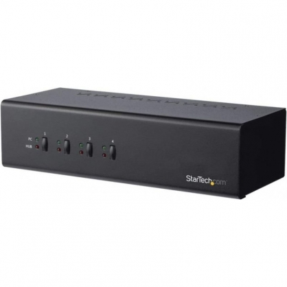 StarTech SV431DL2DU3A Conmutador KVM DVI/USB 4K 60Hz