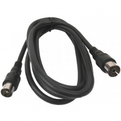 Axil Cable Coaxial Prolongador de Antena 1.5m Negro