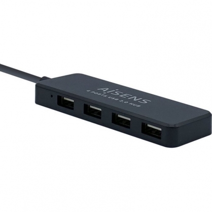 Aisens A104-0402 Hub USB 2.0 x4 Puertos