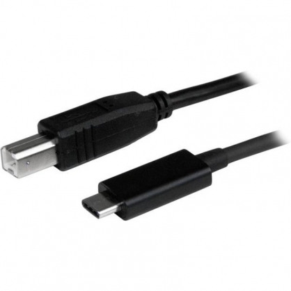 StarTech Cable de Impresora USB 2.0 B a USB-C 1m Negro