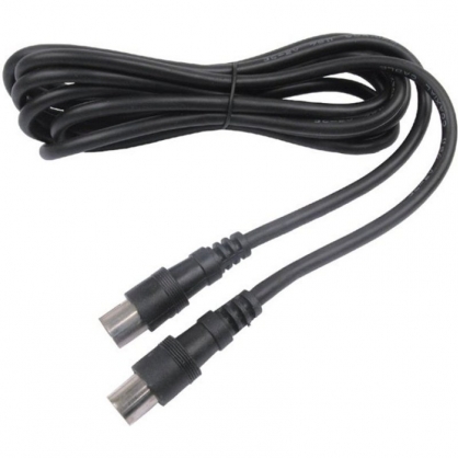 Axil Cable Coaxial Prolongador de Antena 2.5m Negro