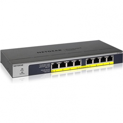 Netgear GS108PP Switch No Gestionable 8 Puertos RJ45 Gigabit PoE+