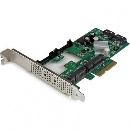 StarTech PEXMSATA3422 Tarjeta PCIe a 4 Puertos SATA III