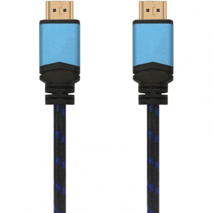 Aisens Cable HDMI 2.0 Premium 4K 60Hz 18Gbps Macho/Macho 10m Negro/Azul