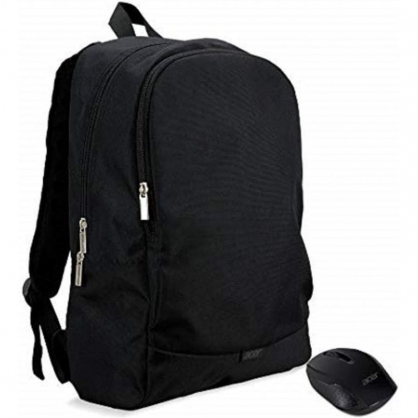 Acer NB Bag Mochila Negra para Porttil hasta 15.6" + Ratn Inalmbrico