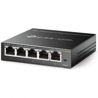 TP-Link TL-SG105S Switch 5 Puertos 10/100/1000Mbps